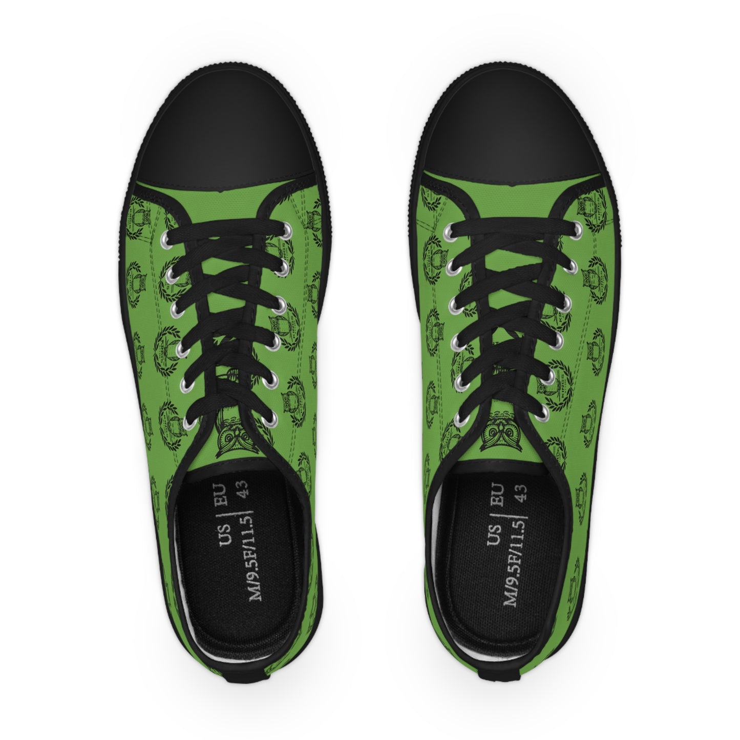 Kings Attire Low Top Shoes (Green)