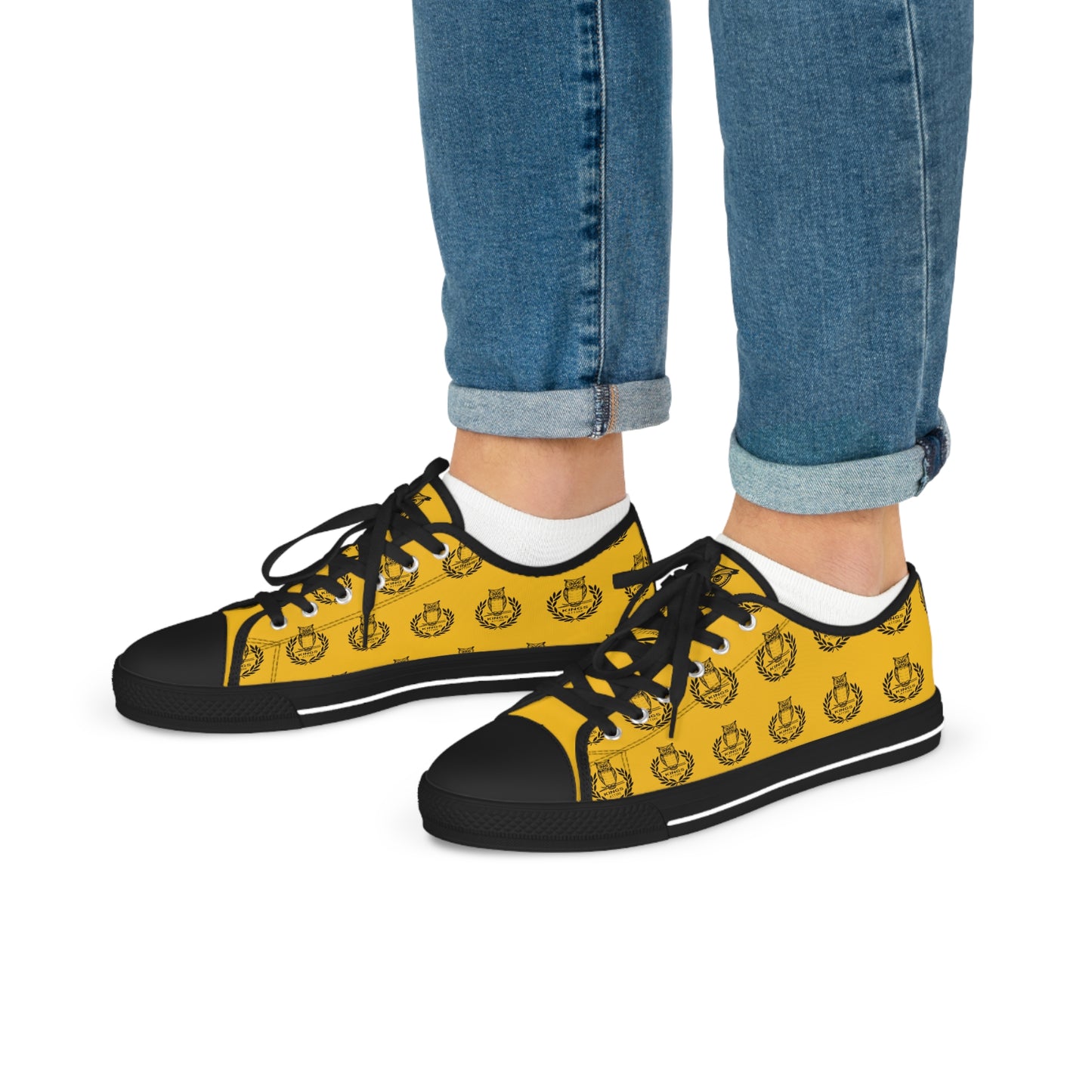 Kings Attire Low Top Shoes (Gold)