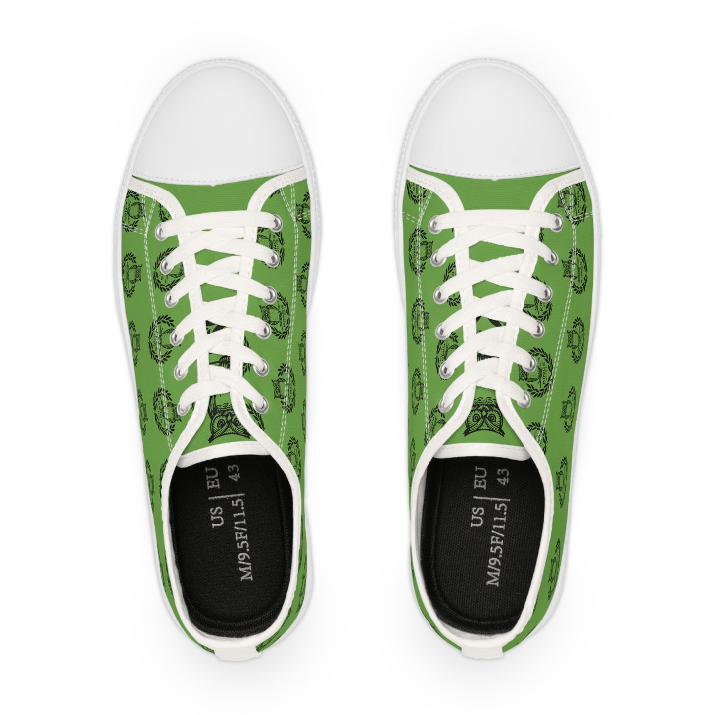 Kings Attire Low Top Shoes (Green)