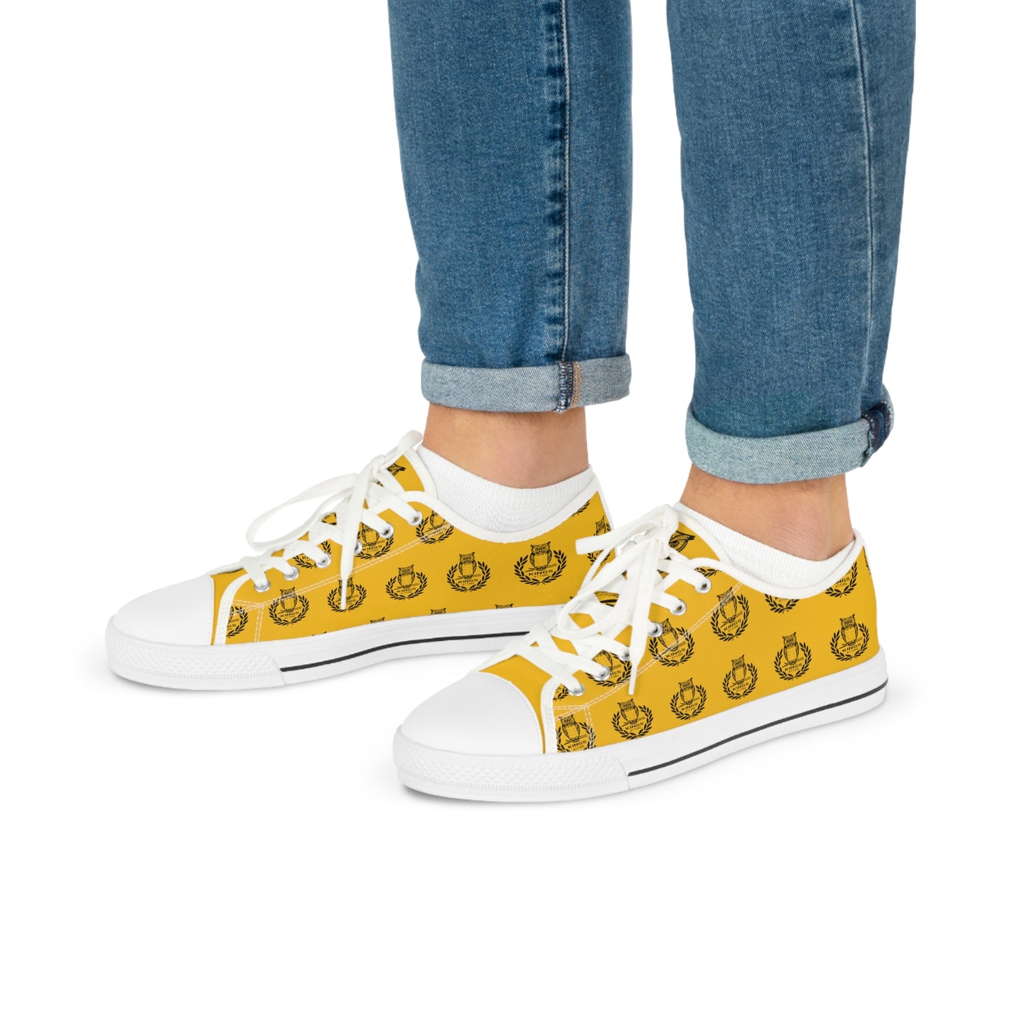 Kings Attire Low Top Shoes (Gold)