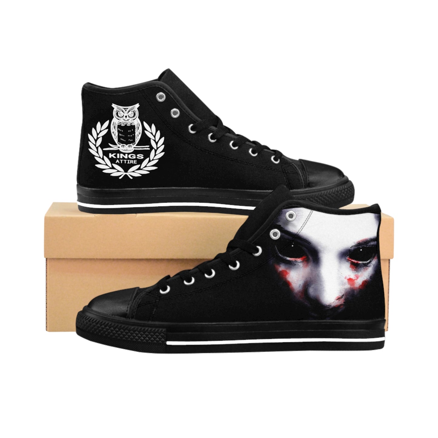 Kings Attire- Vampire High-tops