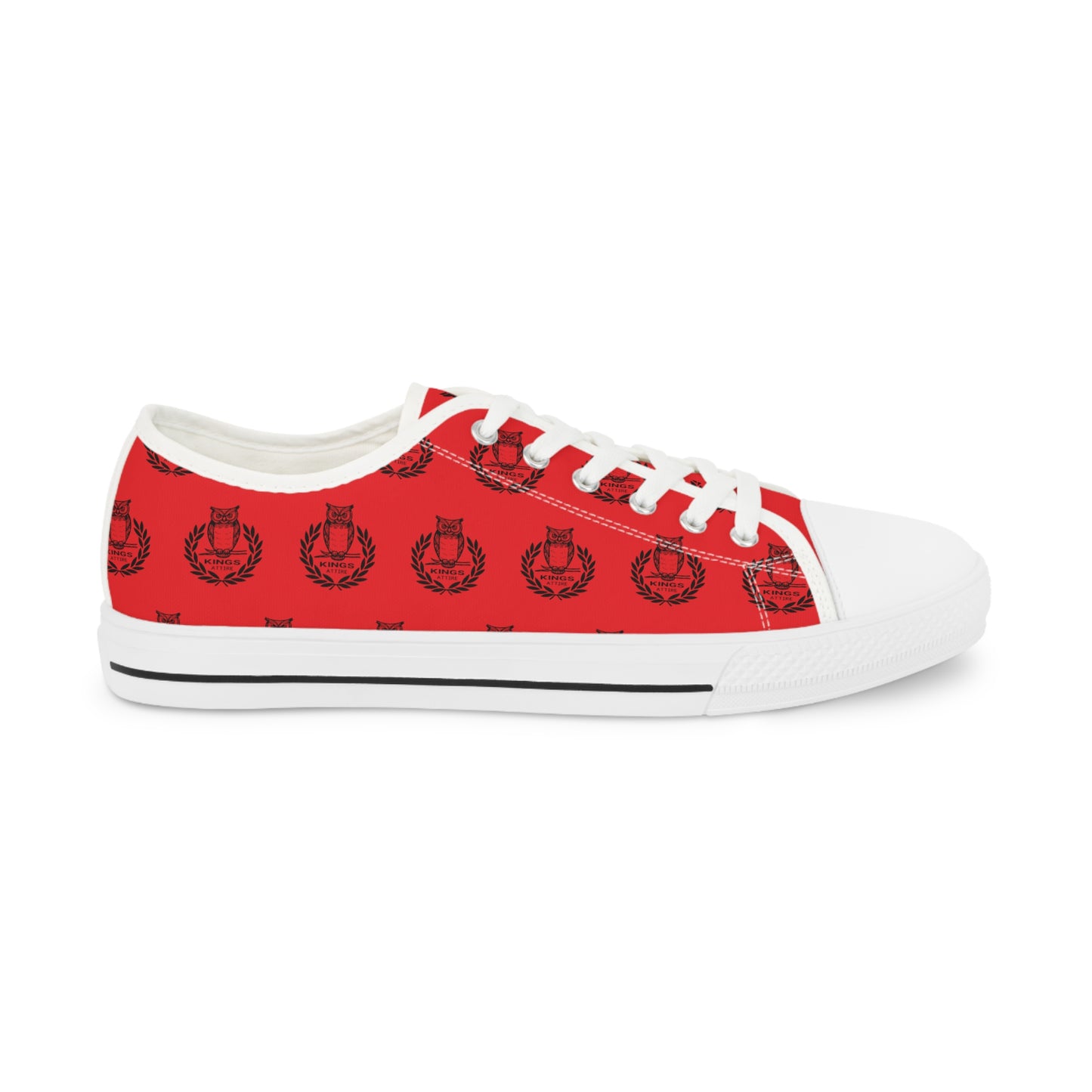 Kings Attire Low Top shoes (Red)