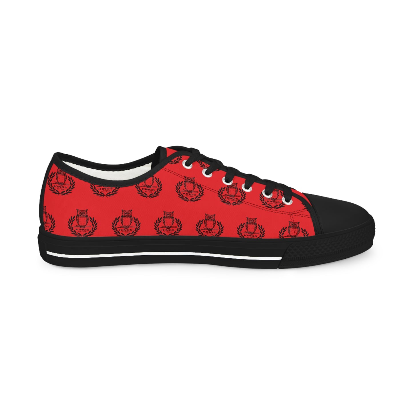 Kings Attire Low Top shoes (Red)