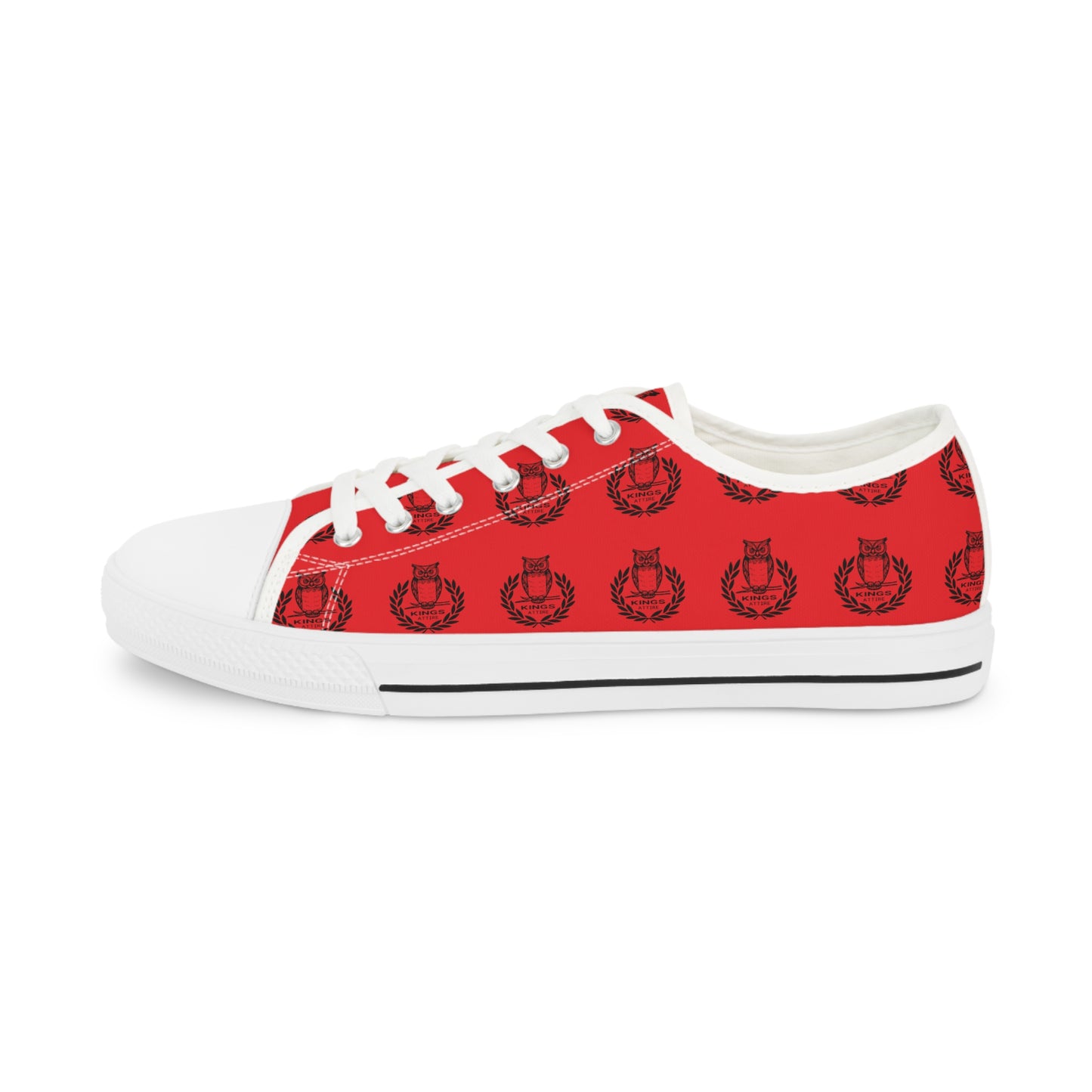 Kings Attire Low Top shoes (Red)