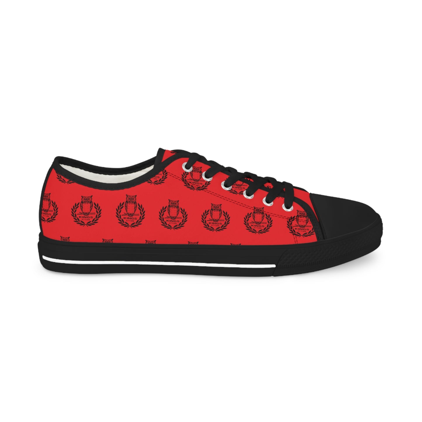 Kings Attire Low Top shoes (Red)